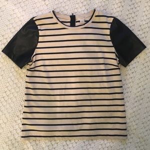 Striped J-Crew Top